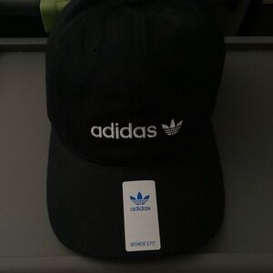 Adidas Women's Black Cap with Logo